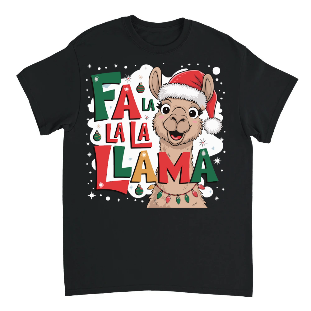 Product Fa la la la llama 8 Unisex T-shirt