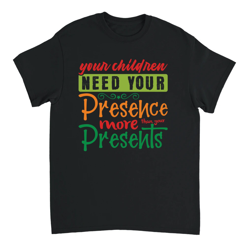Product Your children need your presence more than your presents [Converted] Unisex T-shirt