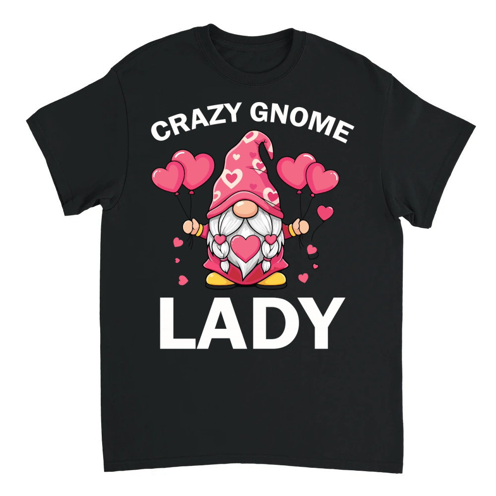 Product Crazy gnome lady Unisex T-shirt