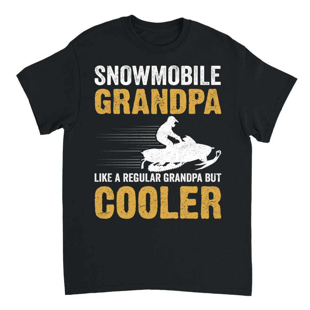 Product Snowmobile Grandpa Like A Regular Grandpa But Cooler (5) Unisex T-shirt