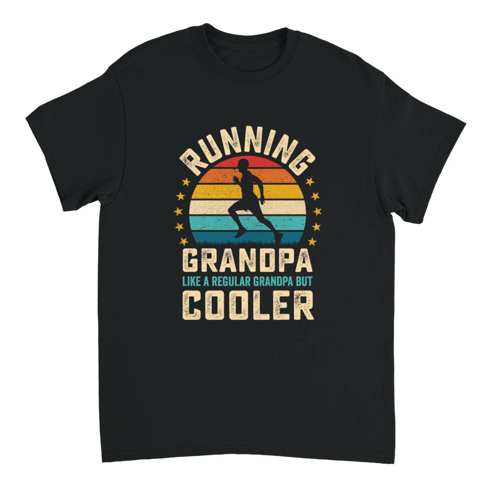 Product Running Grandpa Like A Regular Grandpa But Cooler (1) Unisex T-shirt