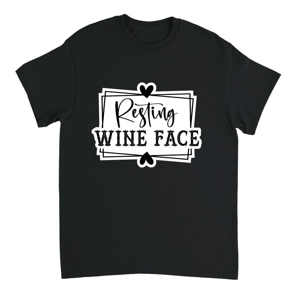 Product Resting Wine Face Unisex T-shirt