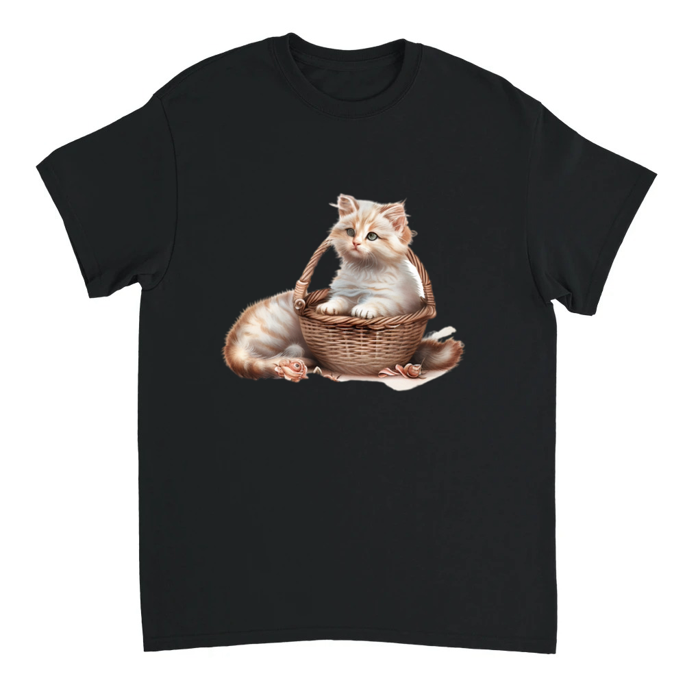 Product Kitty and Pink Roses Clipart (26) Unisex T-shirt