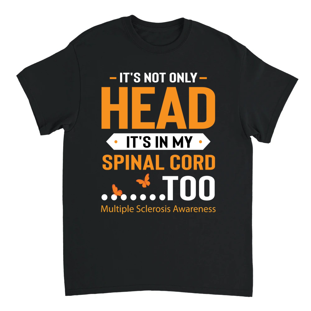 Product It's not only head it's in my spinal cord too Unisex T-shirt