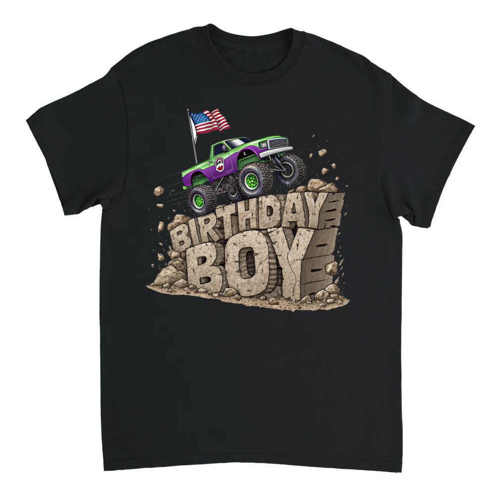 Product Birthday Boy Monster Truck2 Unisex T-shirt