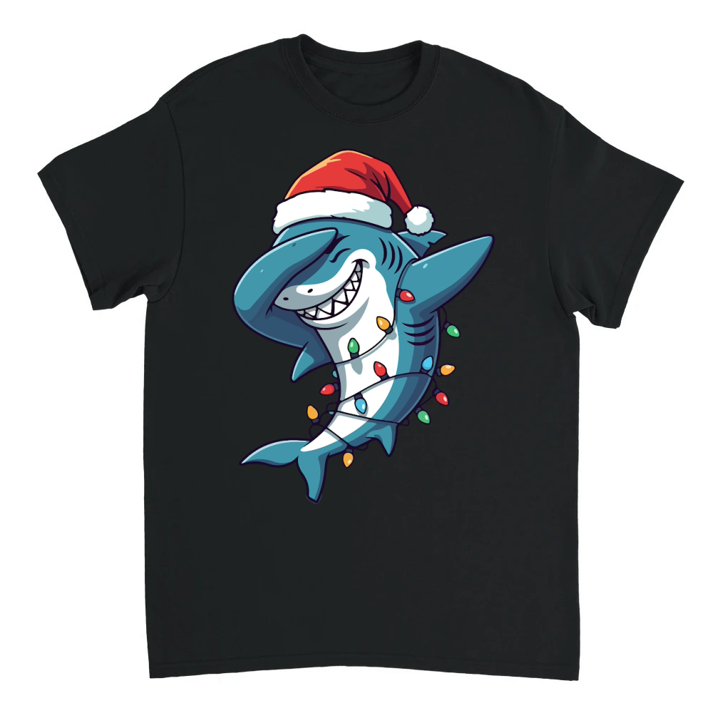 Product 01 Christmas Shark Dabbing Unisex T-shirt