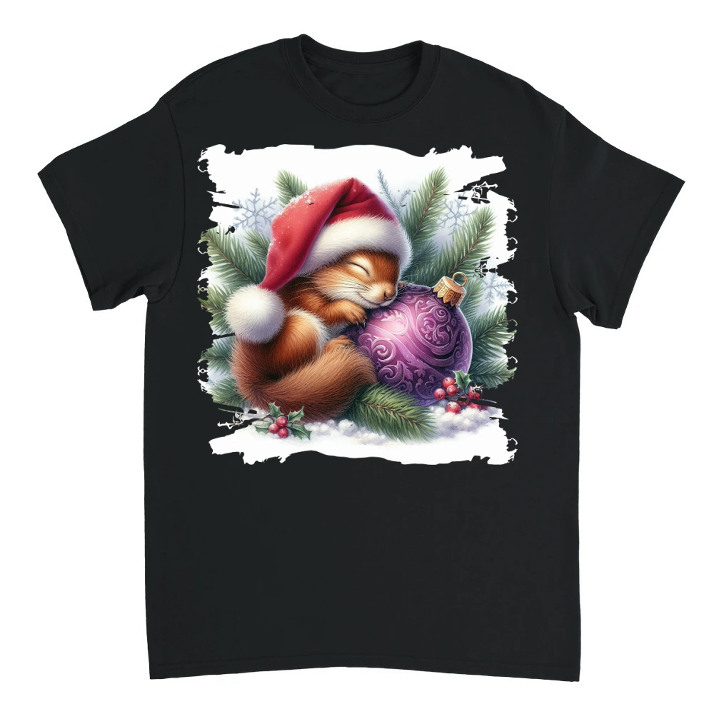 Product 1. 2 Christmas Sleeping Animals 17 Unisex T-shirt