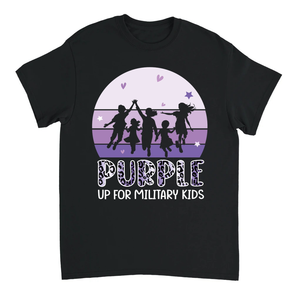 Product Purple up for military kids2 Unisex T-shirt