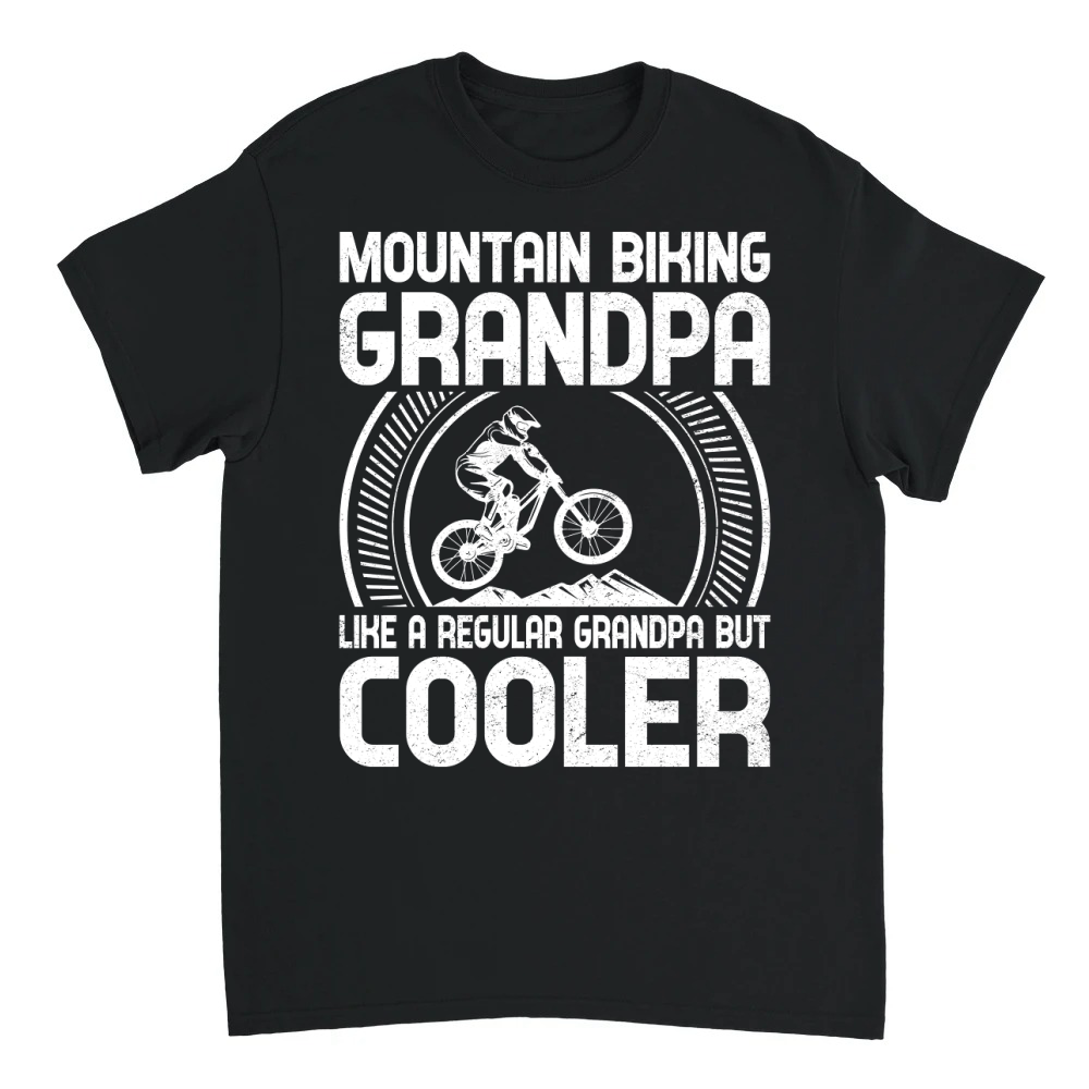 Product Mountain Biking Grandpa Like A Regular Grandpa But Cooler (9) Unisex T-shirt