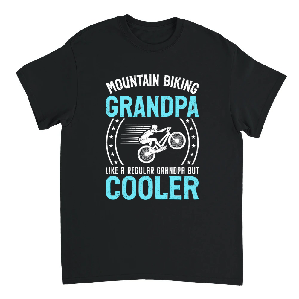 Product Mountain Biking Grandpa Like A Regular Grandpa But Cooler (7) Unisex T-shirt