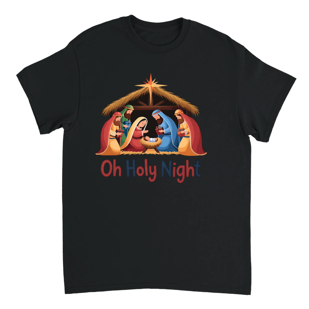 Product Oh holy night 3 Unisex T-shirt
