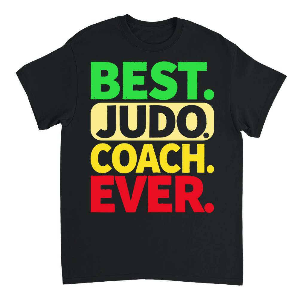 Product Best judo coach ever Unisex T-shirt