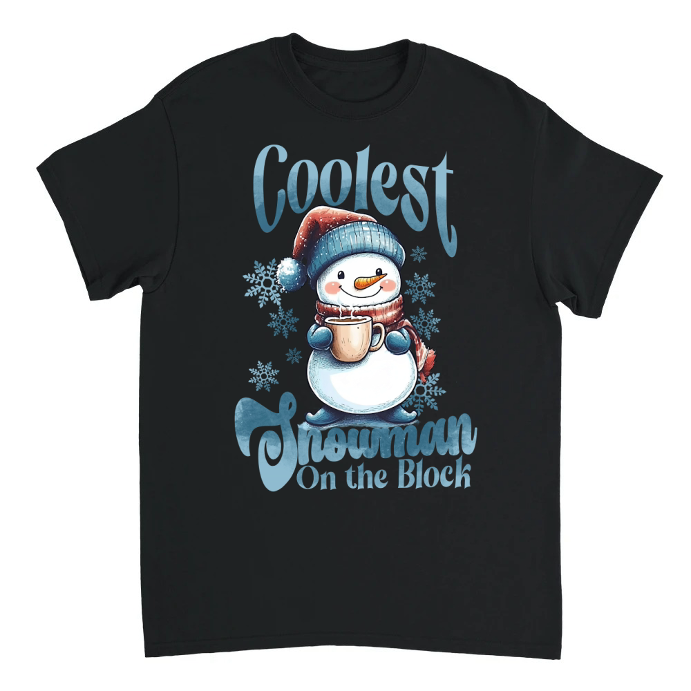Product Coolest snowman on the block Unisex T-shirt