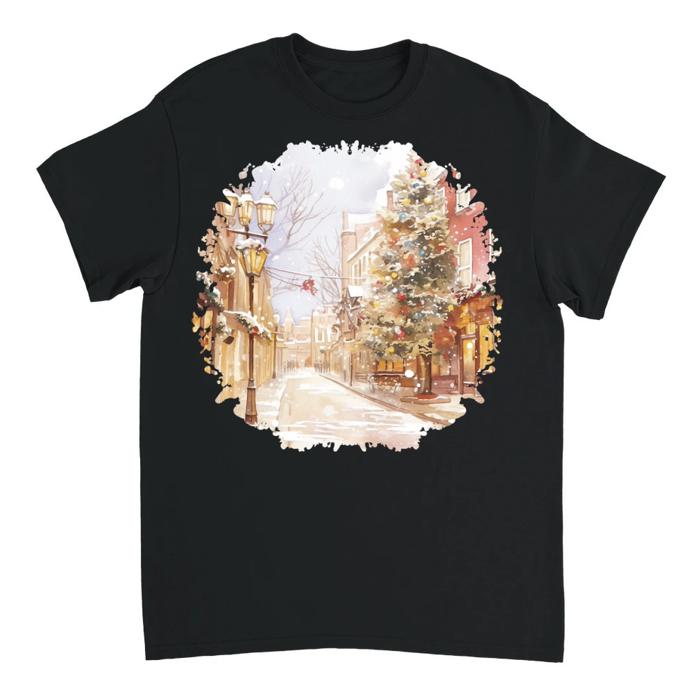 Product 4. 1 Cozy Christmas City 08 Unisex T-shirt