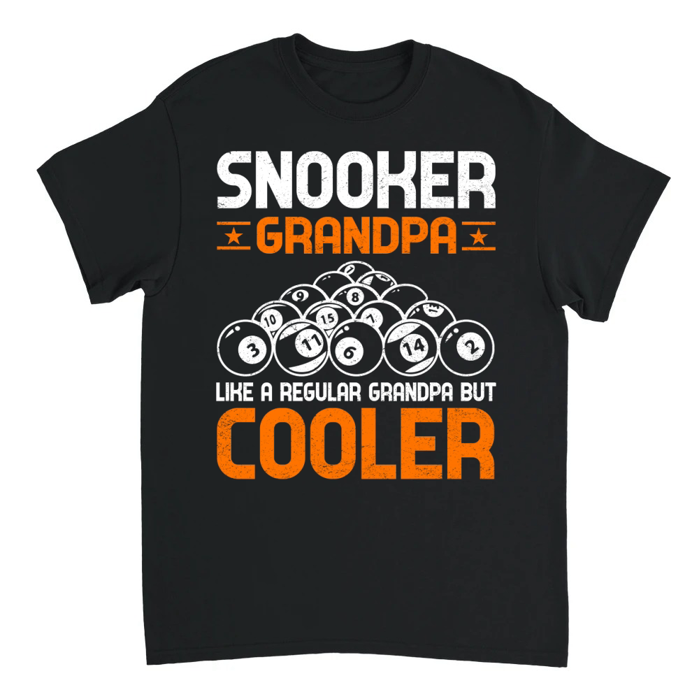 Product Snooker Grandpa Like A Regular Grandpa But Cooler (10) Unisex T-shirt