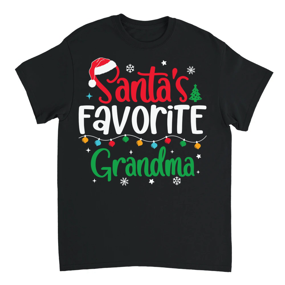 Product Santas Favorite Grandma 4 Unisex T-shirt