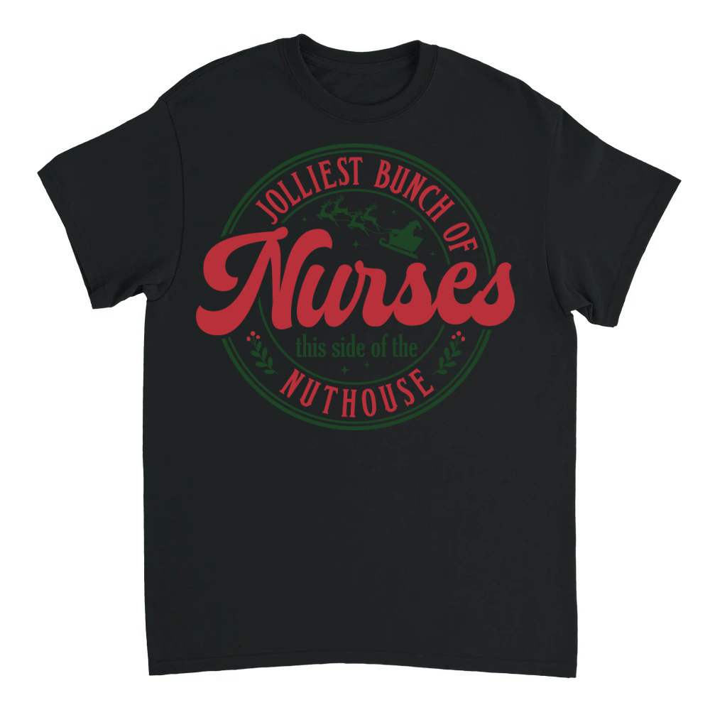 Product Jolliest Bunch Of Nurses Unisex T-shirt