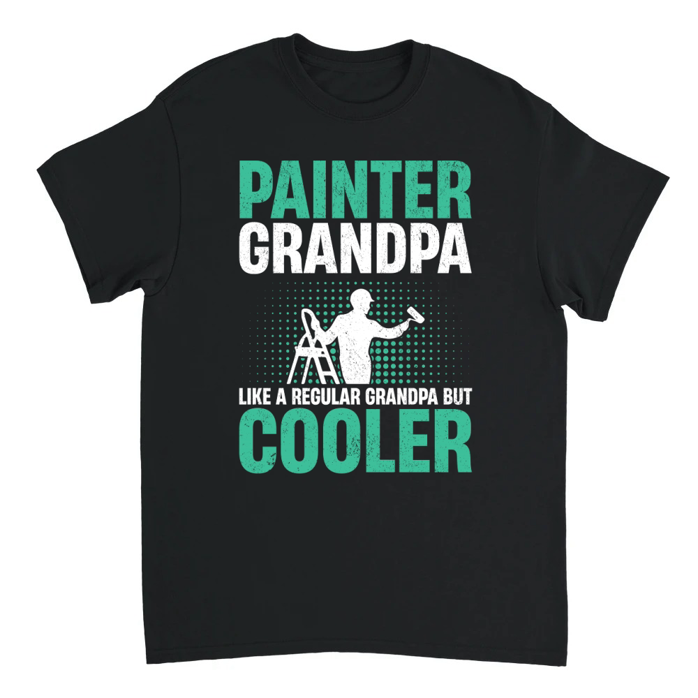 Product Painter Grandpa Like A Regular Grandpa But Cooler (4) Unisex T-shirt