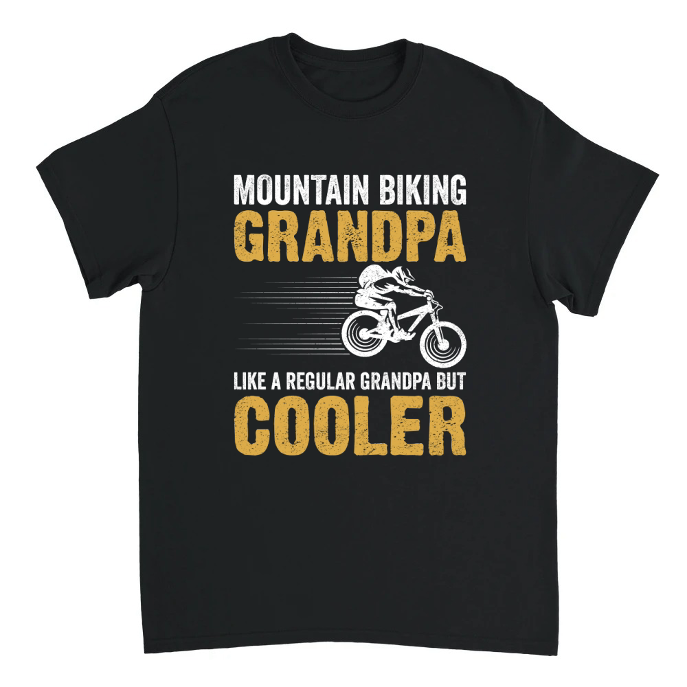 Product Mountain Biking Grandpa Like A Regular Grandpa But Cooler (5) Unisex T-shirt