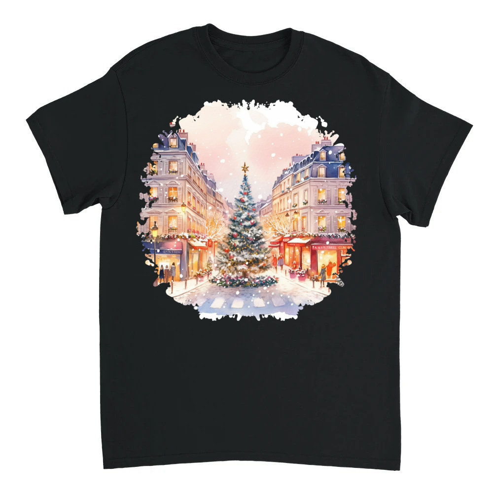 Product 3. 1 Cozy Christmas City 09 Unisex T-shirt
