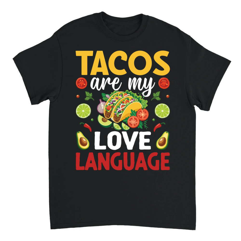 Product Tacos are my love language 1 Unisex T-shirt