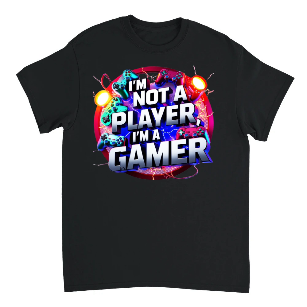 Product I'm Not a Player I'm Gamer 02 Unisex T-shirt