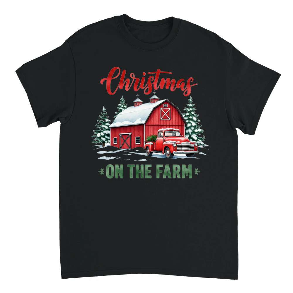 Product Christmas on the farm Unisex T-shirt