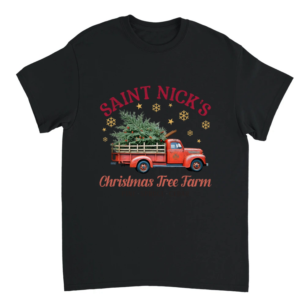 Product Saint nick's christmas tree farm 1 Unisex T-shirt