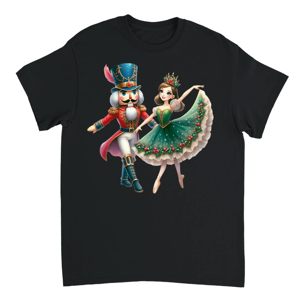 Product Nutcracker and Ballerina Christmas Dance Unisex T-shirt