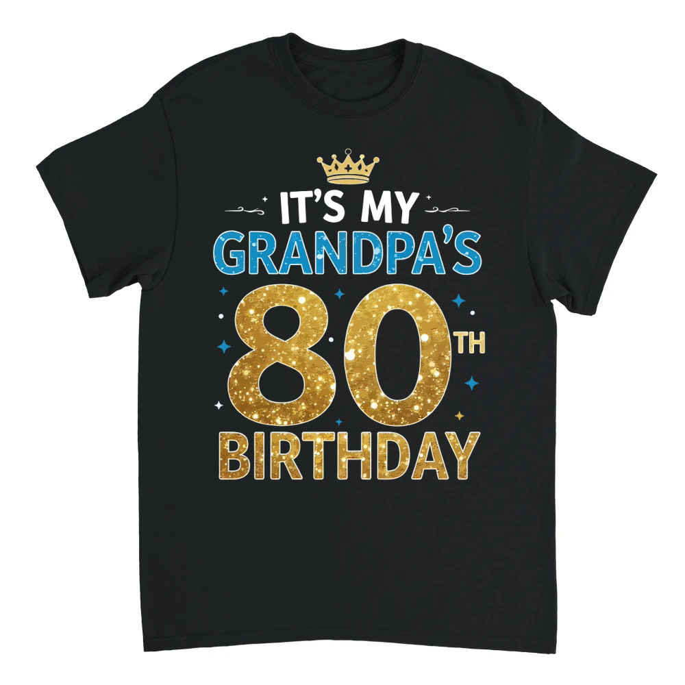 Product It's my grandpa's 80th birthday Unisex T-shirt