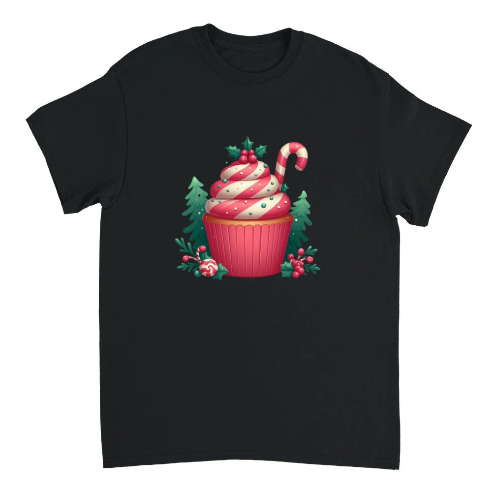 Product Christmas Cupcake Clipart (1) Unisex T-shirt