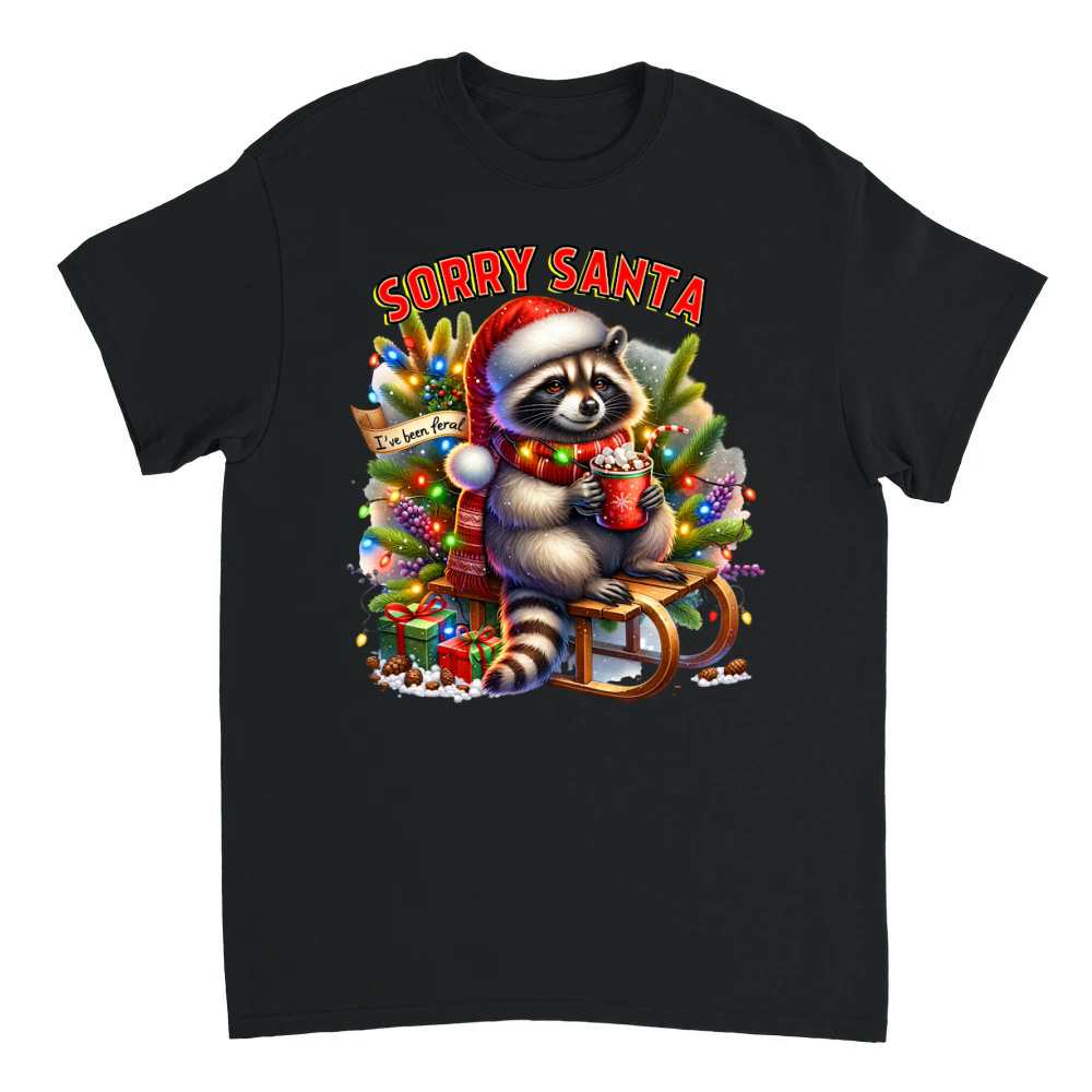 Product Sorry santa I've been feral Unisex T-shirt