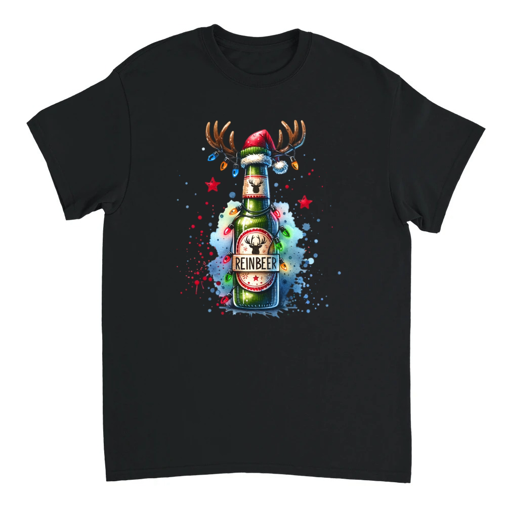 Product Reinbeer Christmas Clipart Reindeer Beer 02 Unisex T-shirt