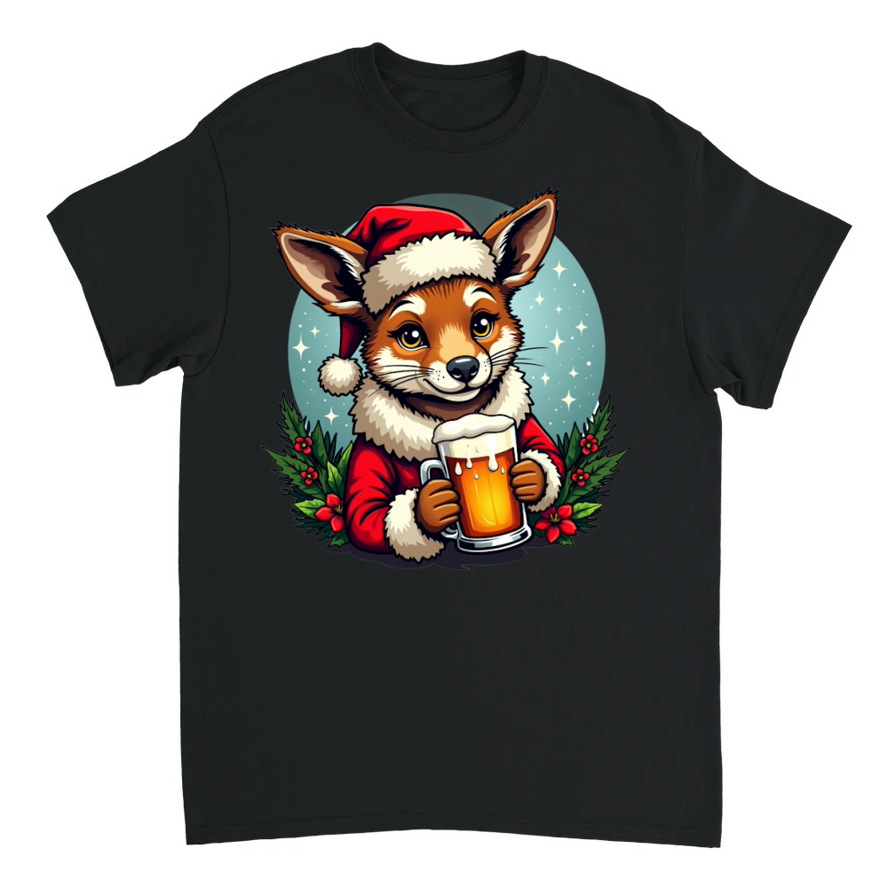 Product Funny Animal Beer Christmas Sublimation 6 06 Unisex T-shirt
