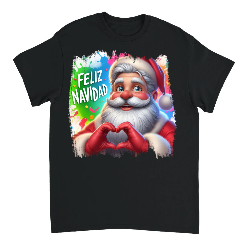 Product Feliz Navidad Funny Christmas Desing 4 (1) Unisex T-shirt