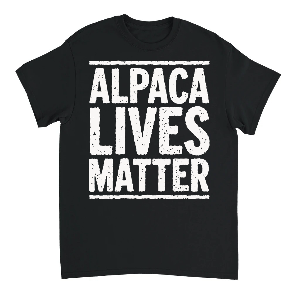 Product Alpaca lives matter Unisex T-shirt